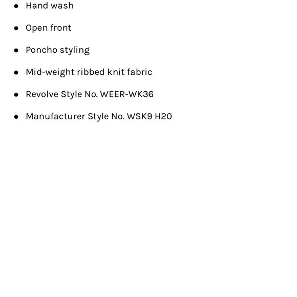 Weekend Stories Poncho - Picture 4 of 8